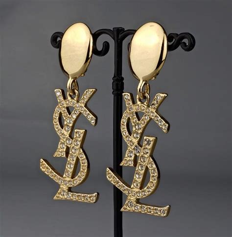 ysl earrings replica ebay|ysl earrings net a porter.